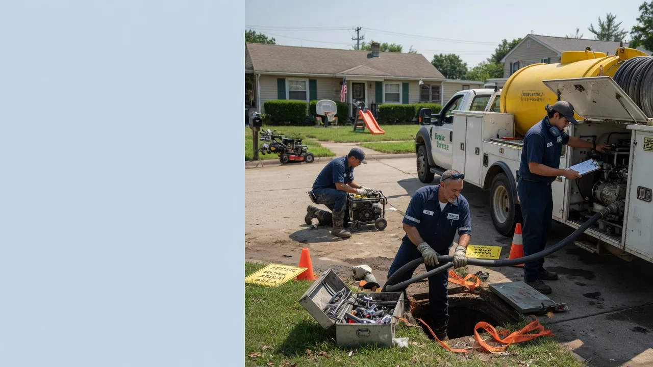 Septic Tank Pumping in Farmersville, CA near me